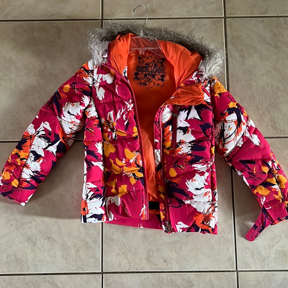 Cute spyder waterproof girls jacket!